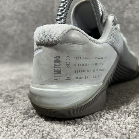 Nike Metcon 5 AQ1189-010 Mens Size 6.5 Gray Athletic Gym Running Shoes Used - Picture 7 of 12